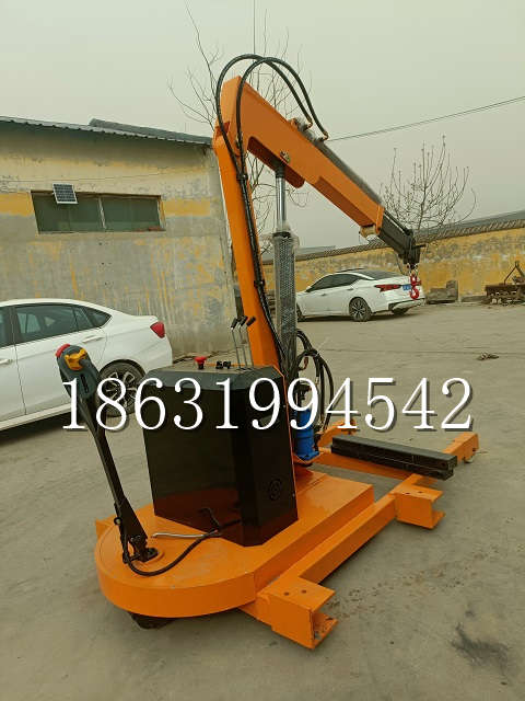 晋州市自卸车厢随车吊 自制轮式四不像起重机 四驱平板吊 5吨 贵盛